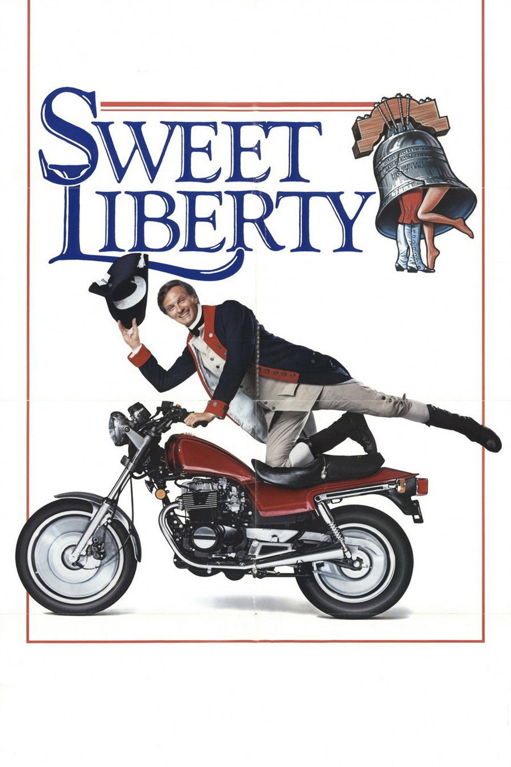 Sweet Liberty movie poster print