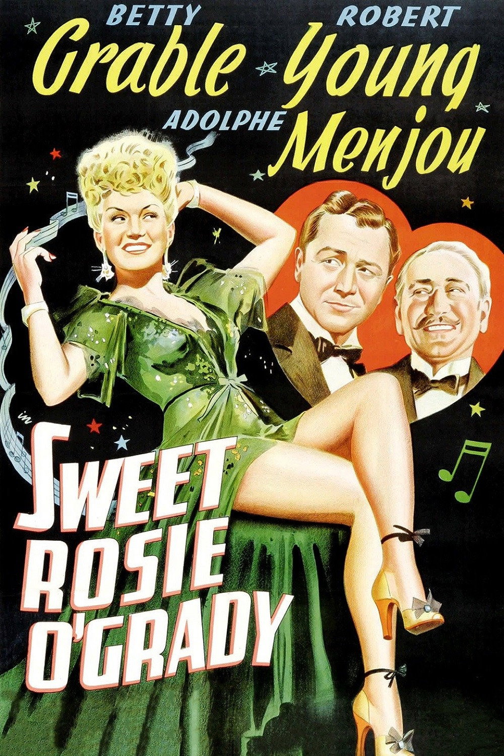 Sweet Rosie O'Grady movie poster print