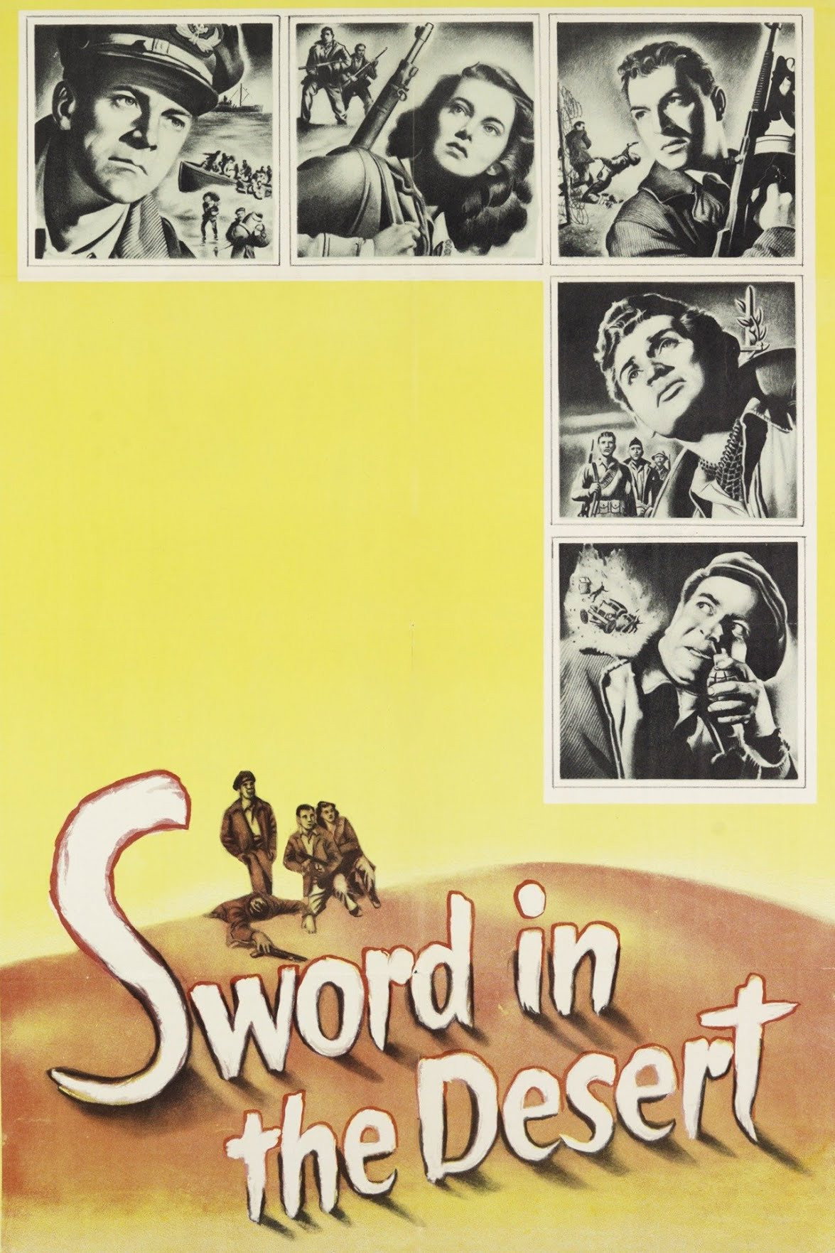 Sword in the Desert movie poster print