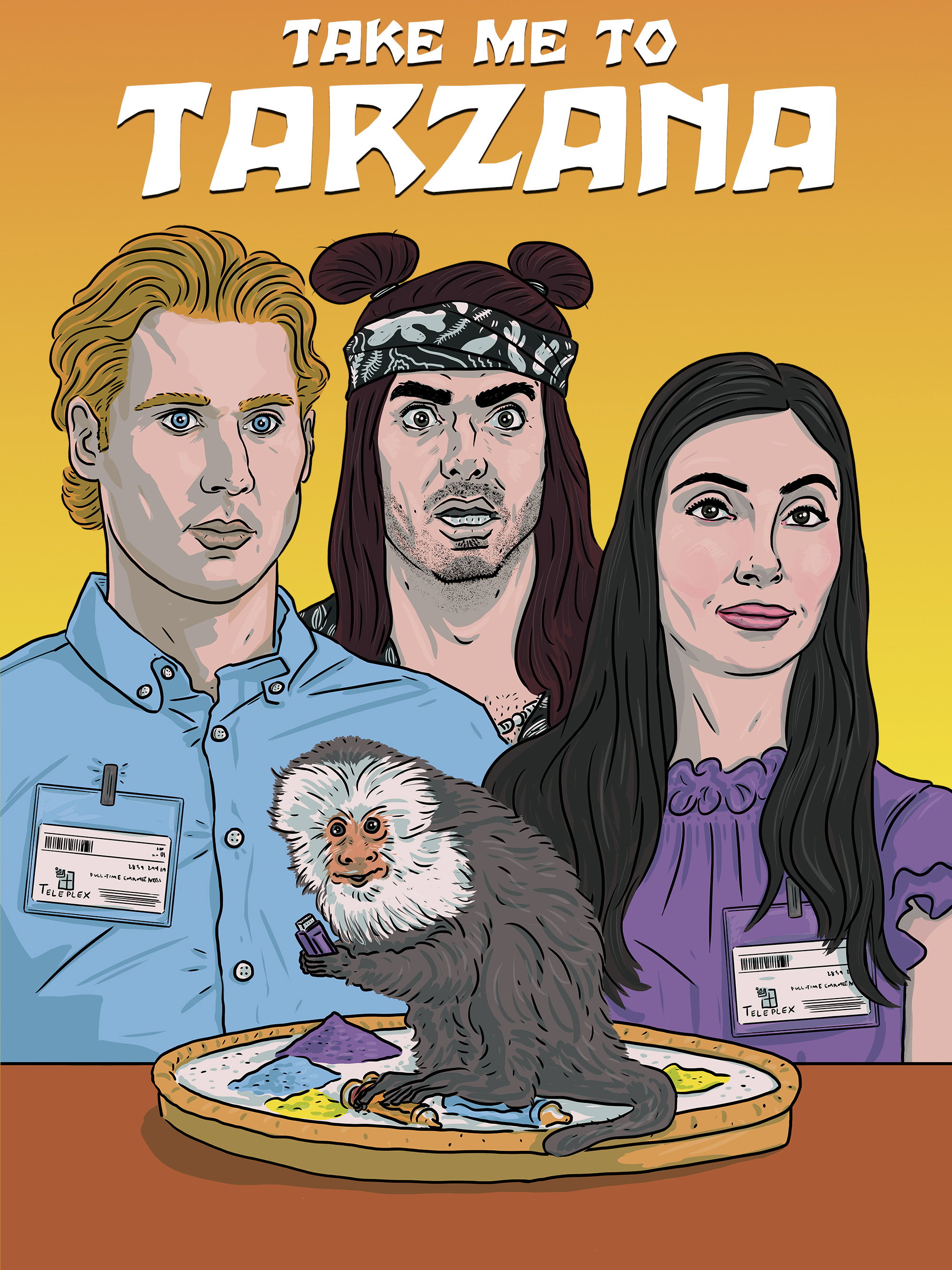 Take Me to Tarzana movie poster print