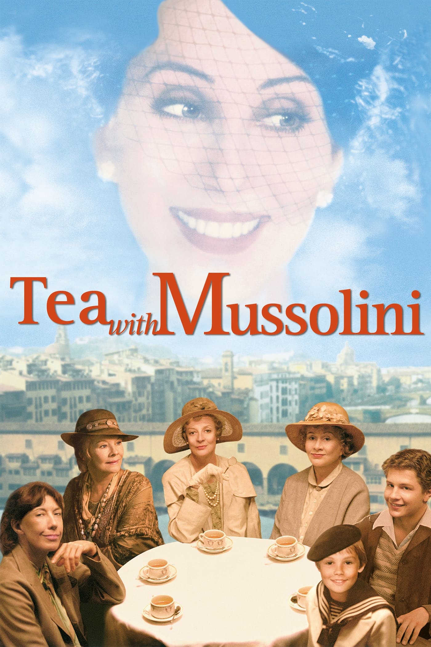Tea with Mussolini movie poster print