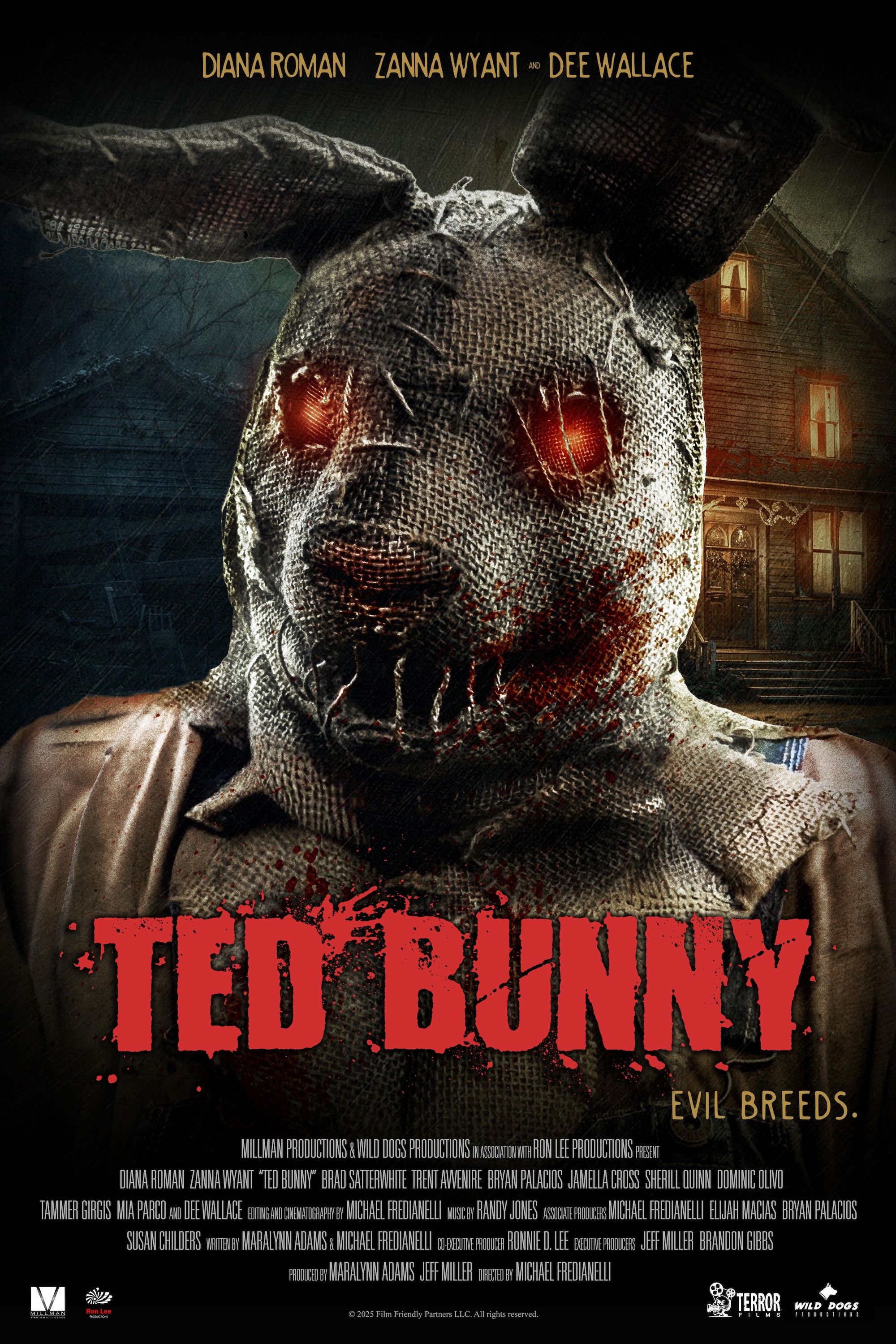 Ted Bunny movie poster print