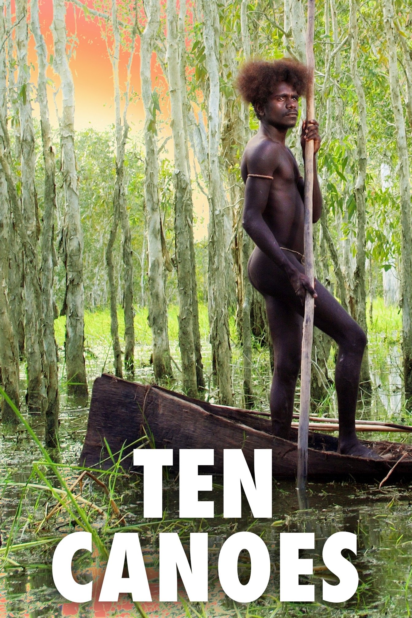 Ten Canoes movie poster print