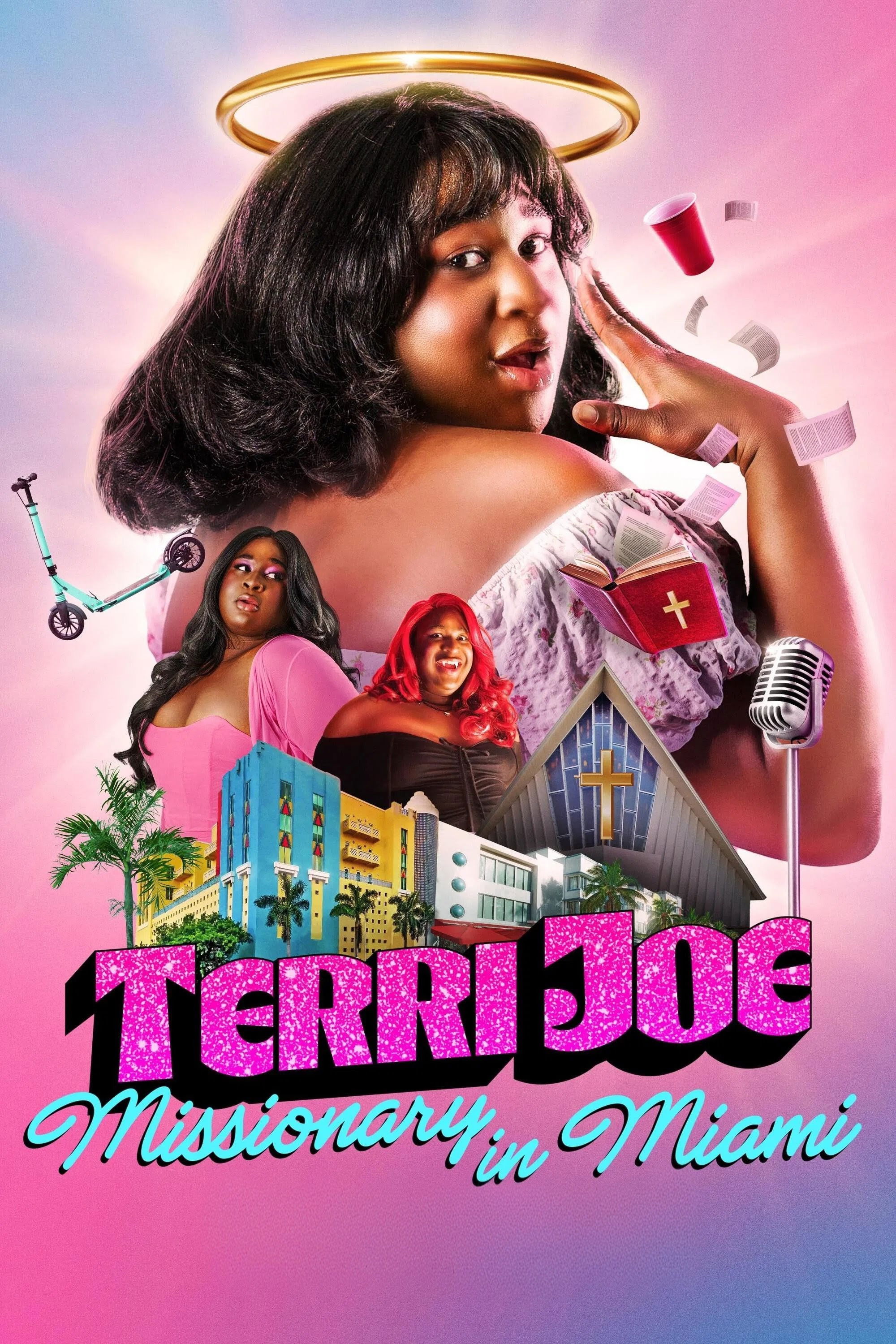 Terri Joe: Missionary in Miami movie poster print