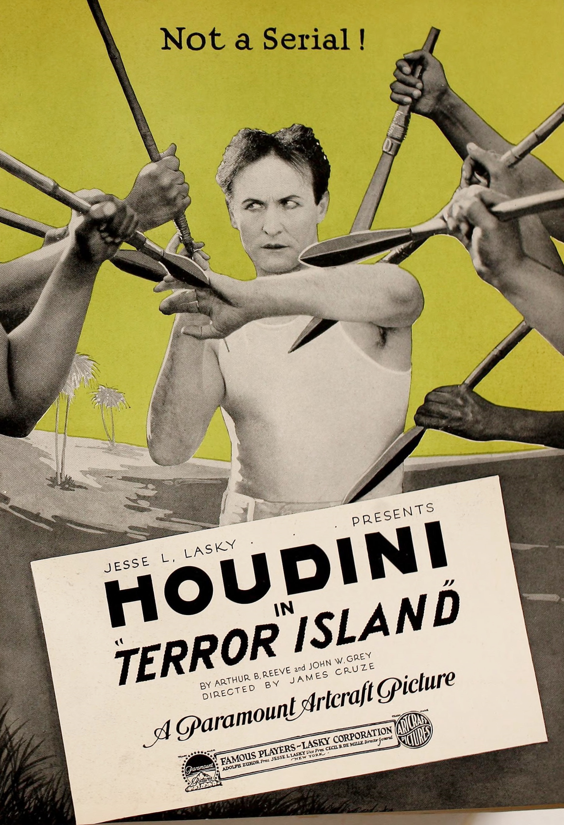 Terror Island movie poster print