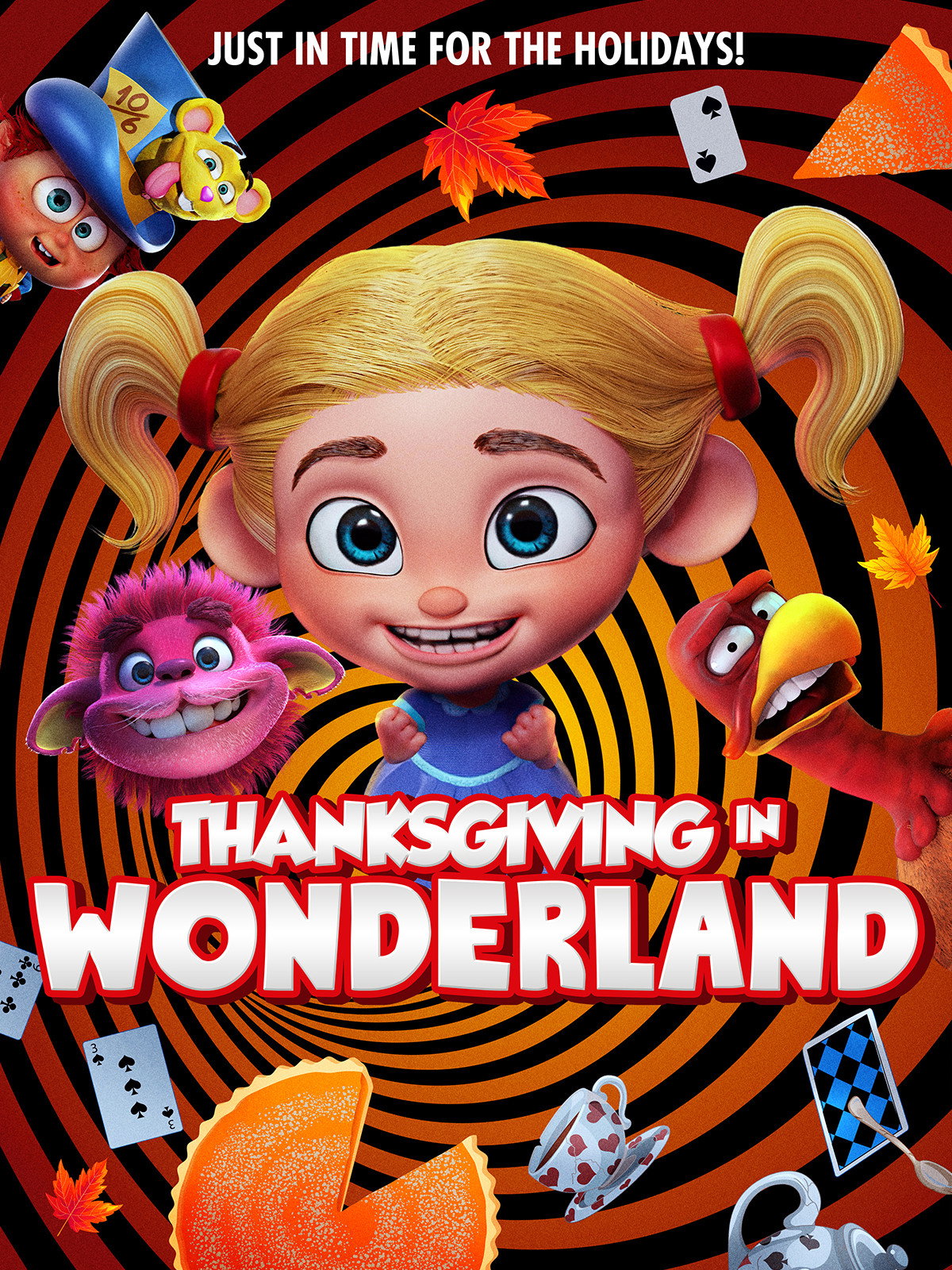 Thanksgiving in Wonderland movie poster print