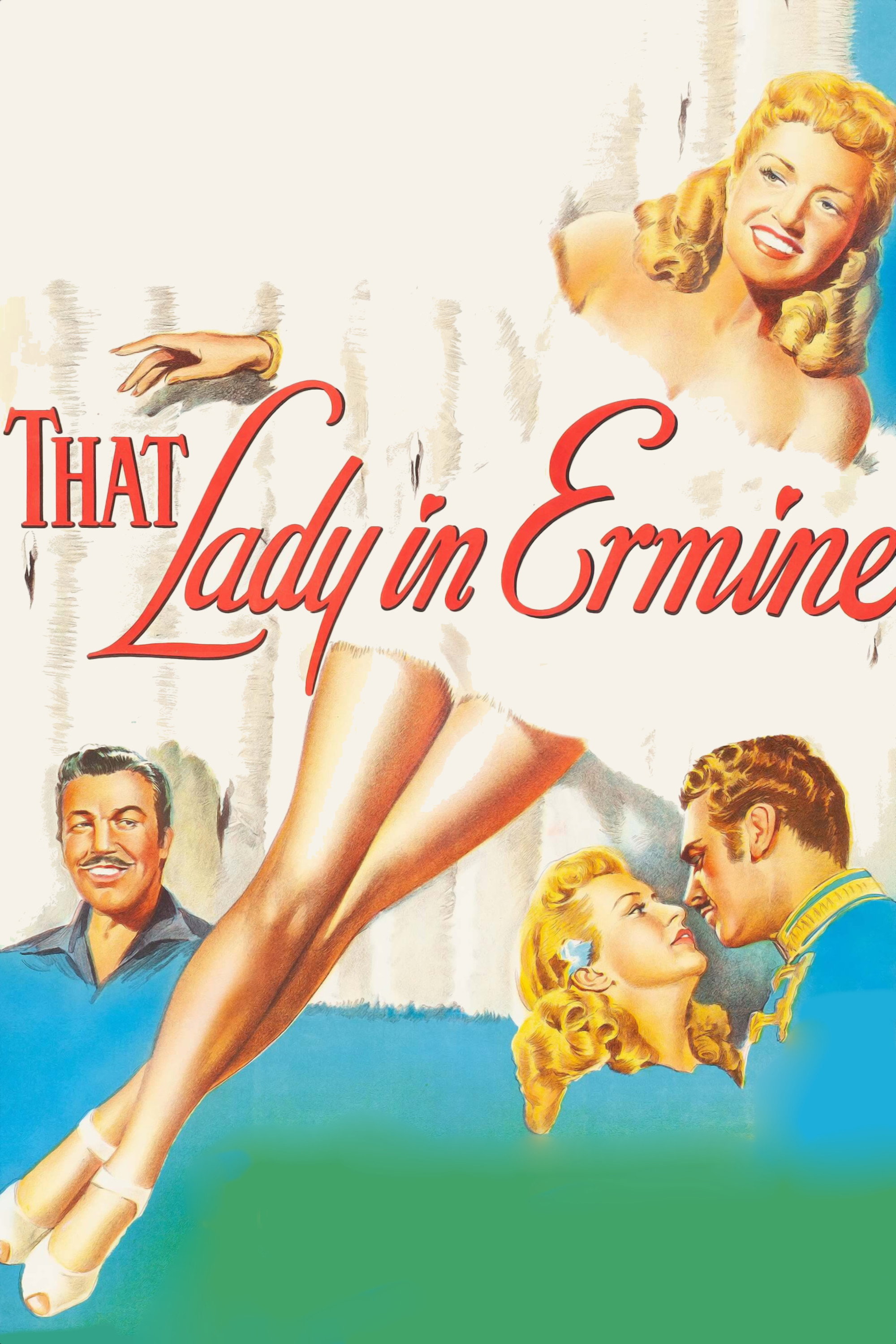 That Lady in Ermine movie poster print