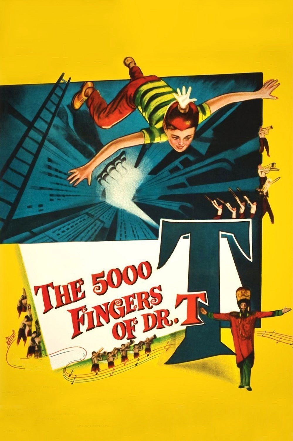The 5,000 Fingers of Dr. T. movie poster print