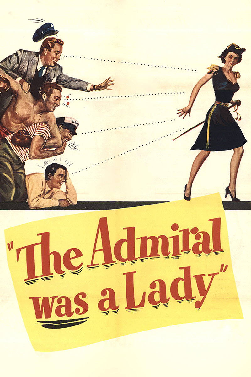 The Admiral Was a Lady movie poster print