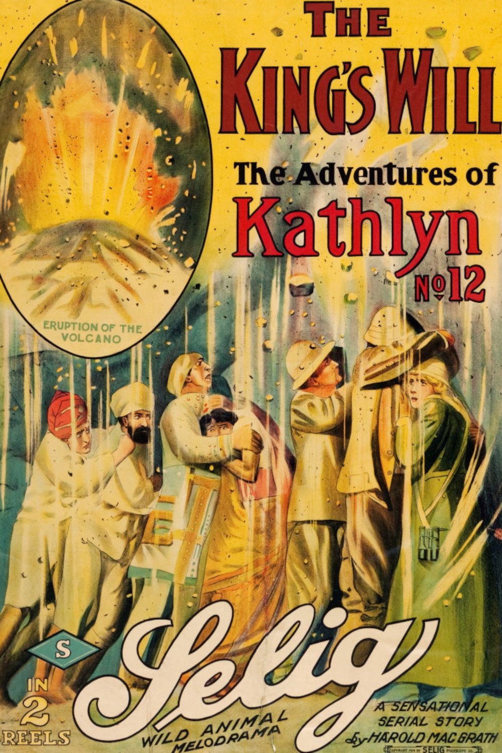 The Adventures of Kathlyn movie poster print