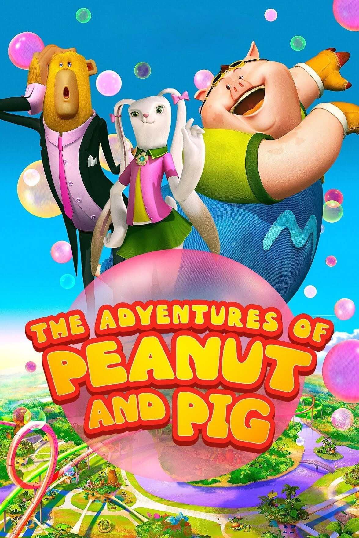The Adventures of Peanut and Pig movie poster print