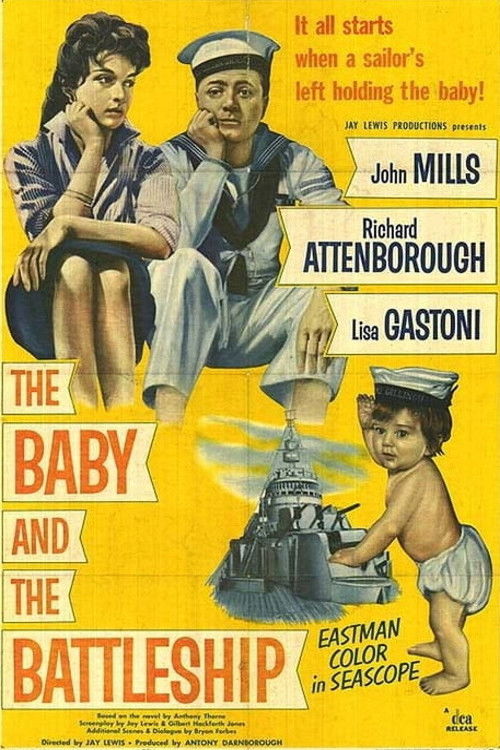 The Baby and the Battleship movie poster print