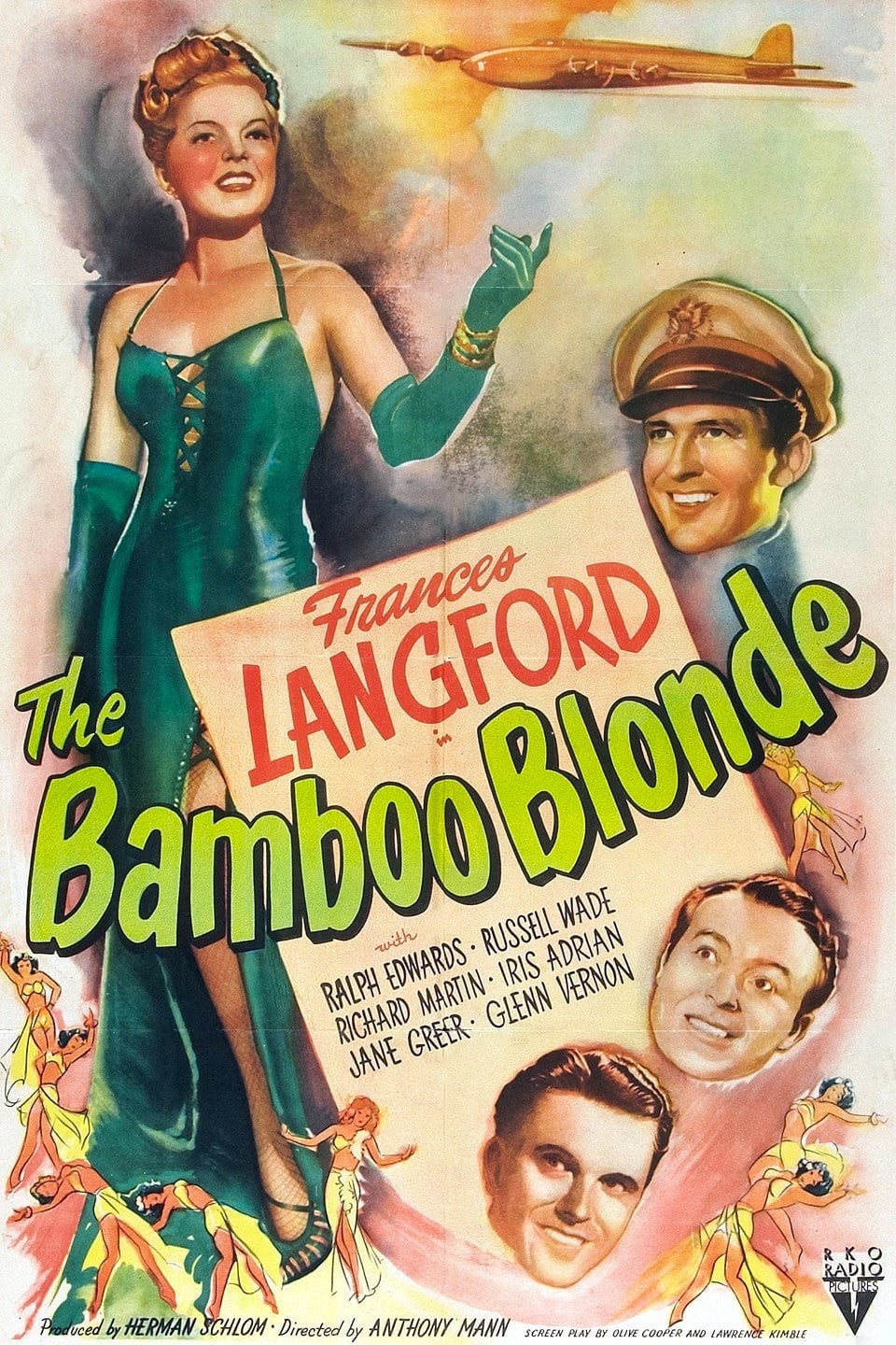 The Bamboo Blonde movie poster print
