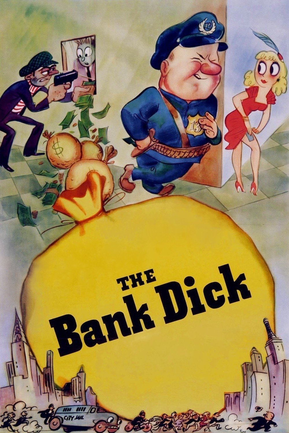 The Bank Dick movie poster print