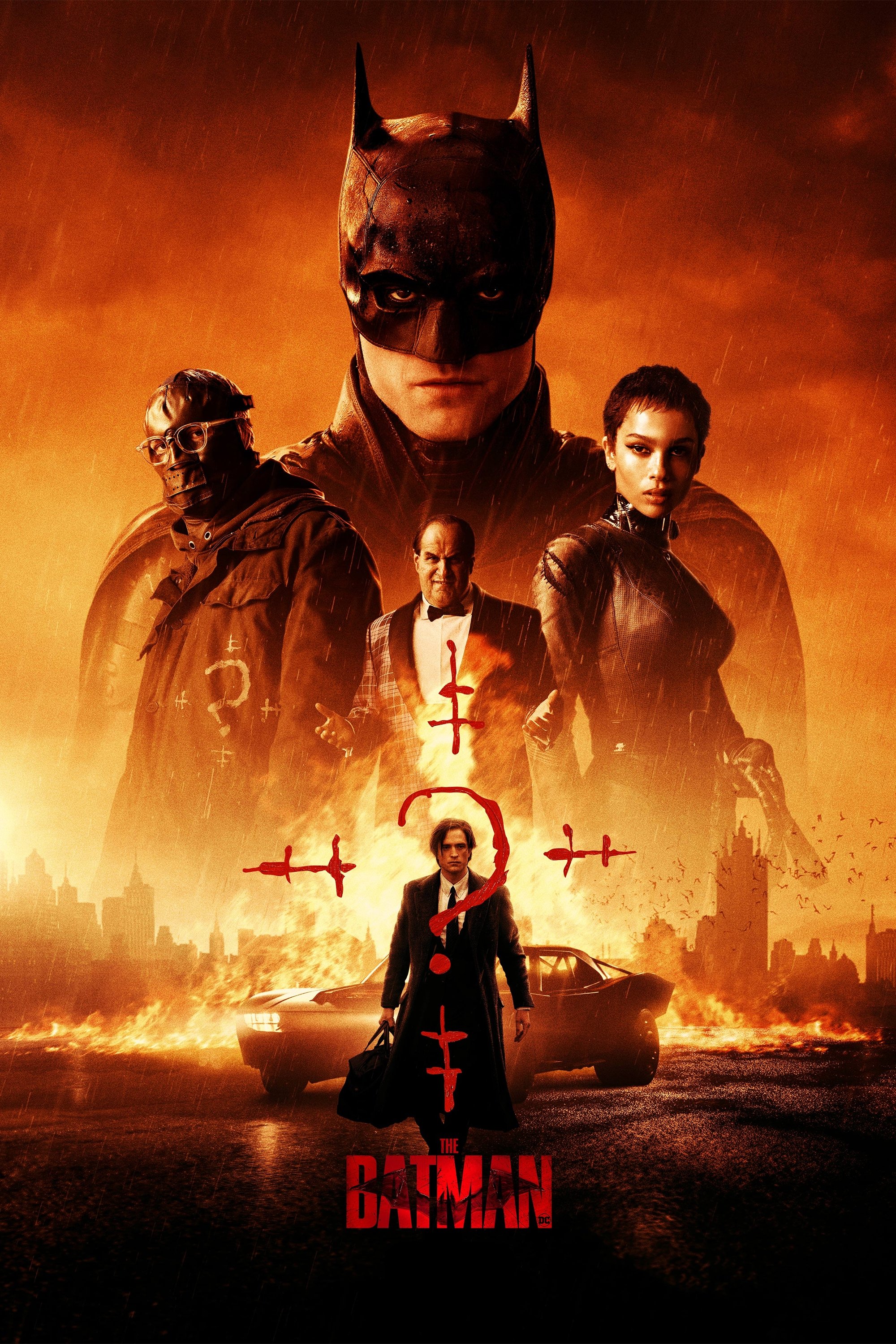The Batman movie poster print