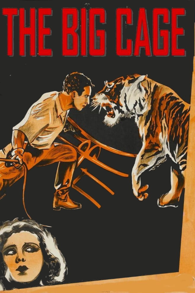 The Big Cage movie poster print