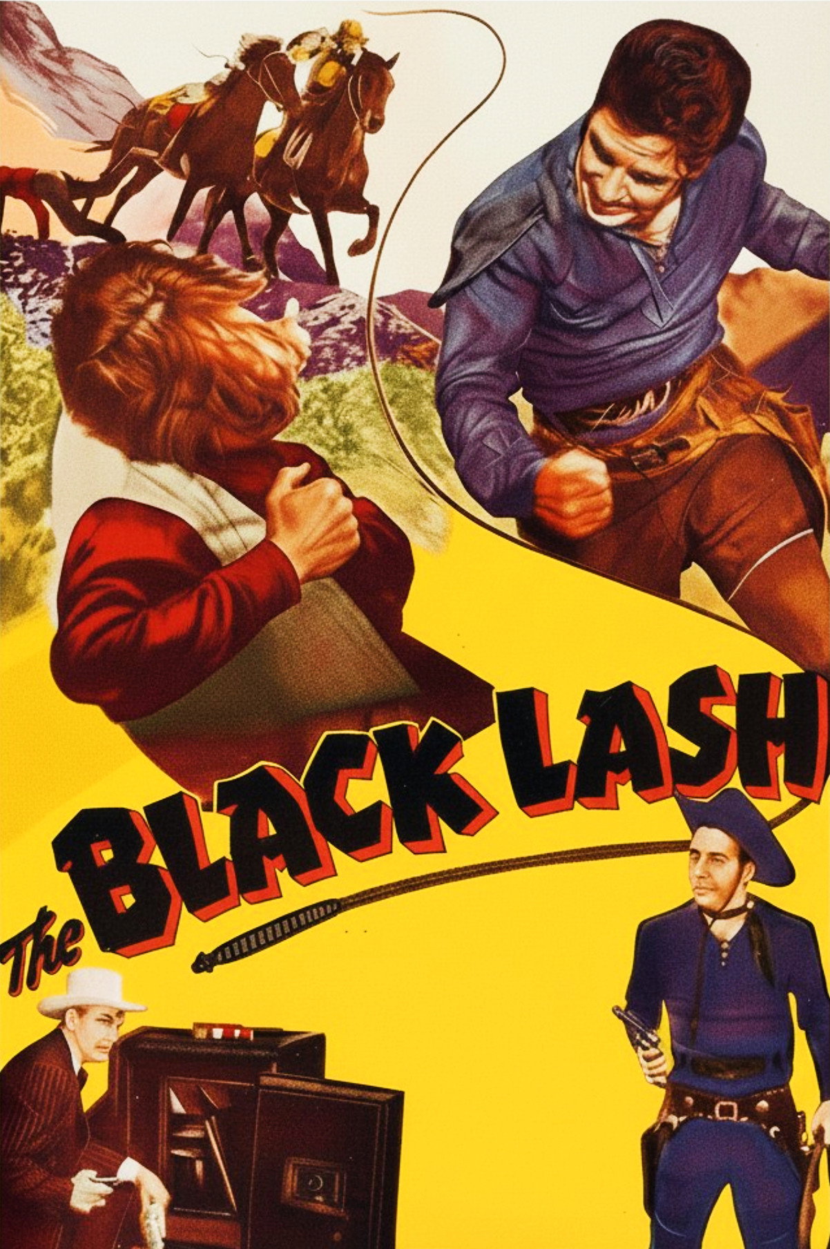 The Black Lash movie poster print