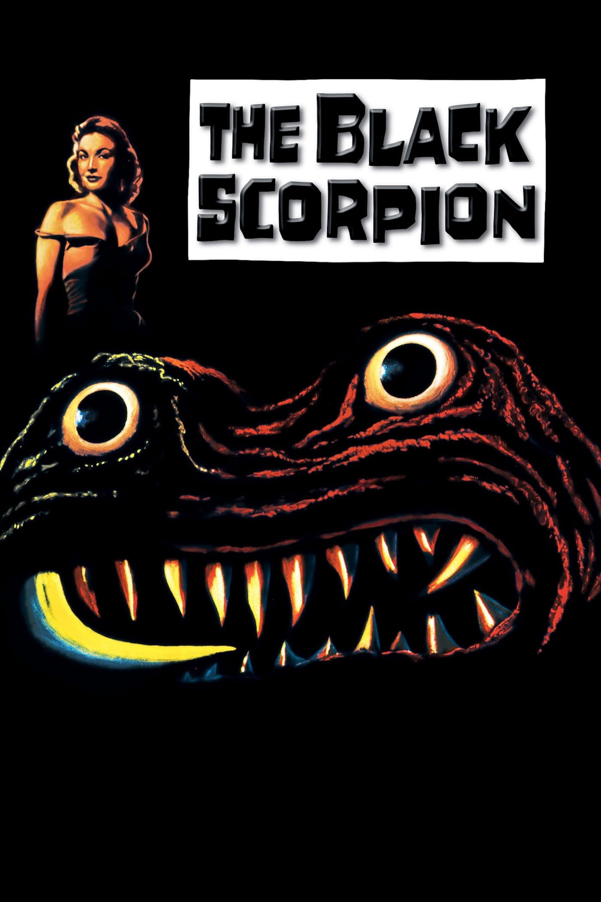 The Black Scorpion movie poster print