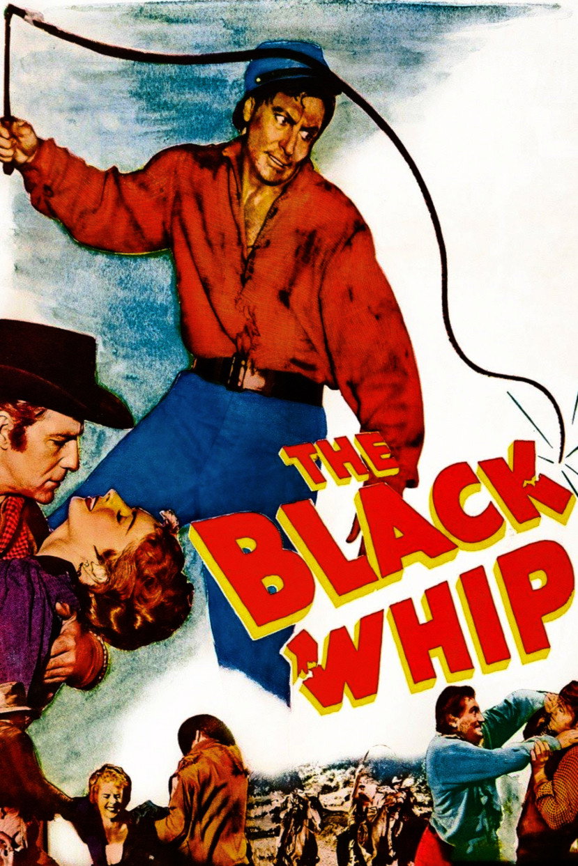 The Black Whip movie poster print