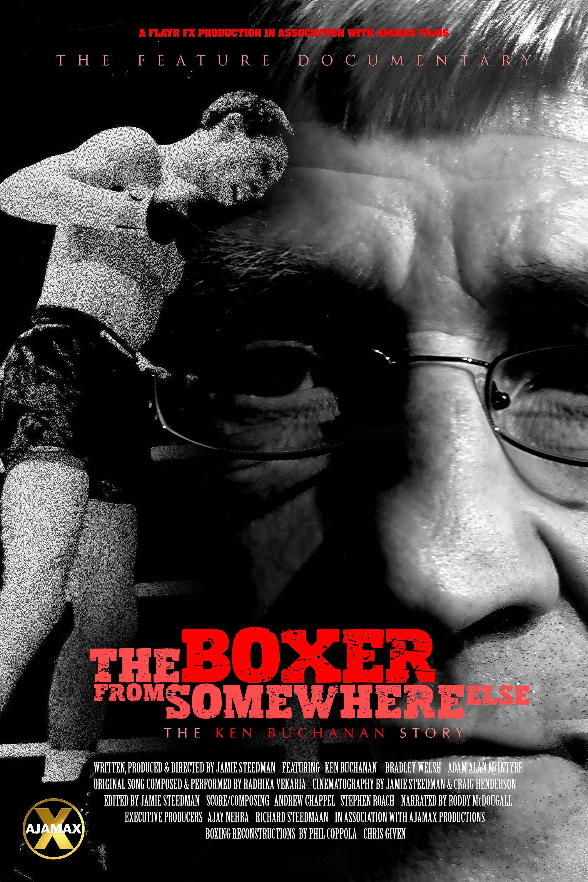 The Boxer from Somewhere Else: The Ken Buchanan Story movie poster print