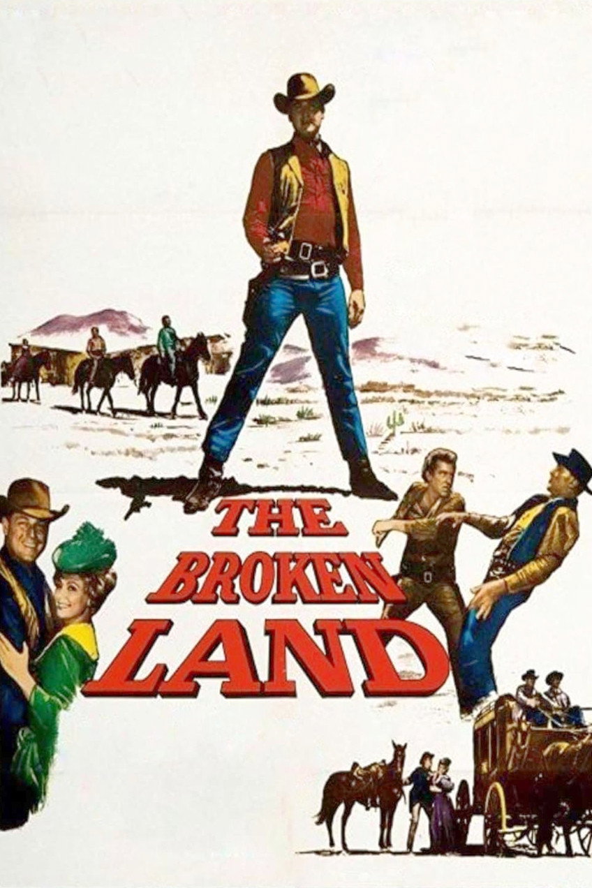 The Broken Land movie poster print