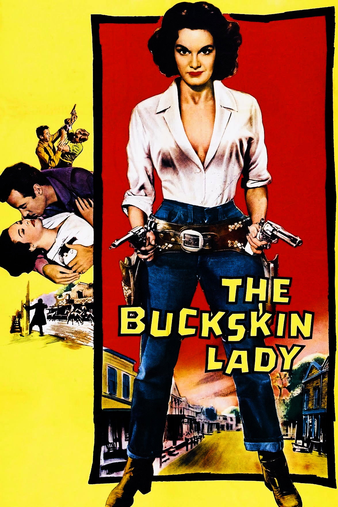The Buckskin Lady movie poster print