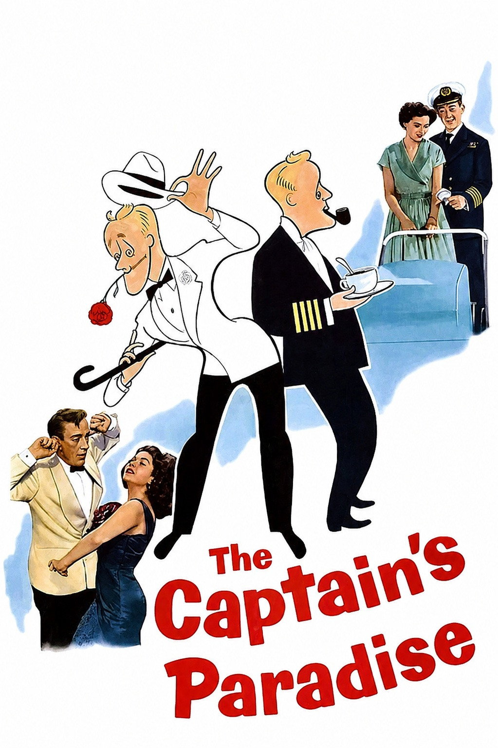 The Captain's Paradise movie poster print
