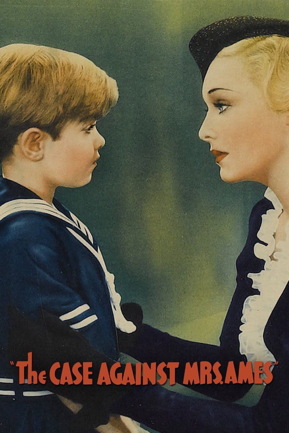 The Case Against Mrs. Ames movie poster print
