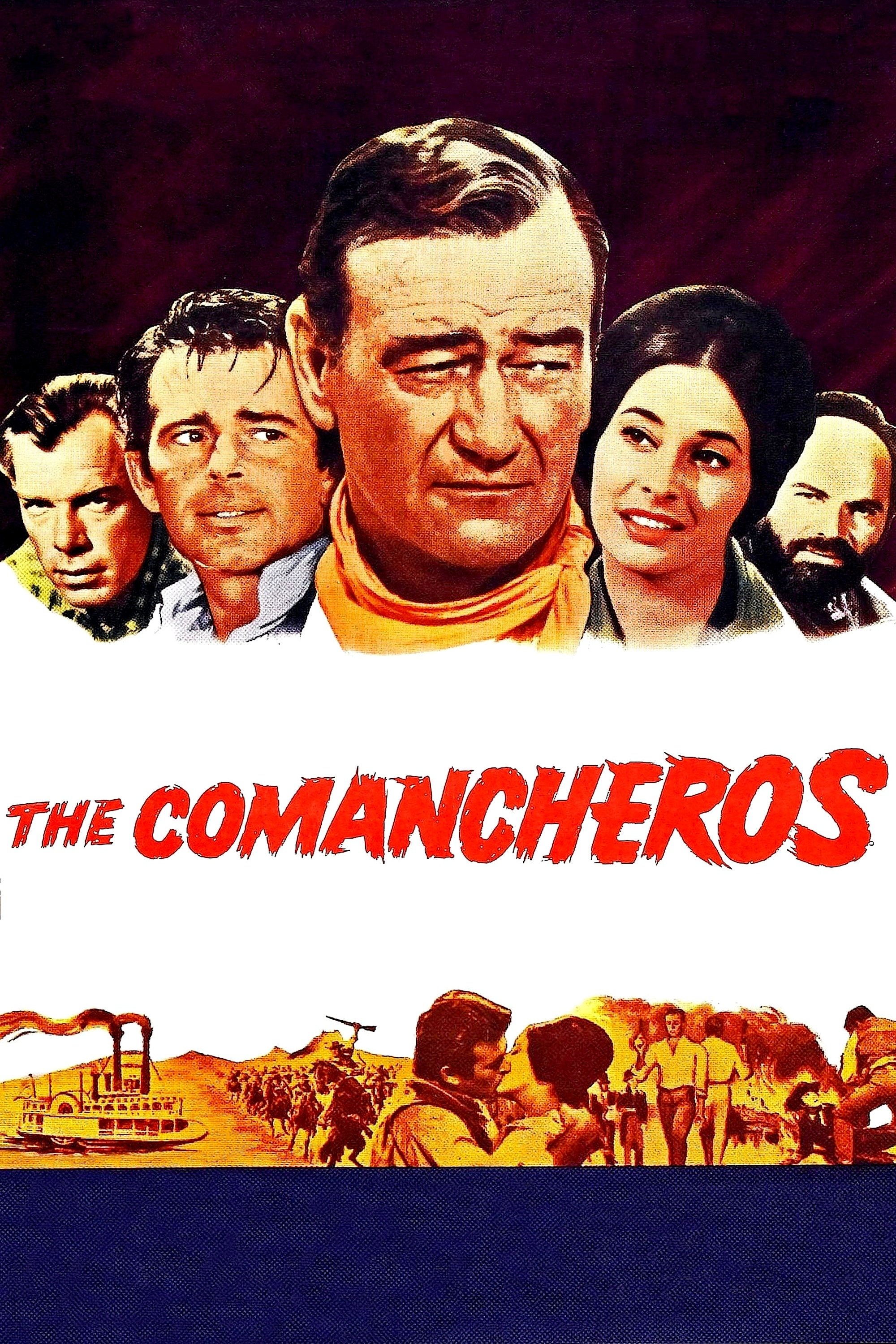 The Comancheros movie poster print