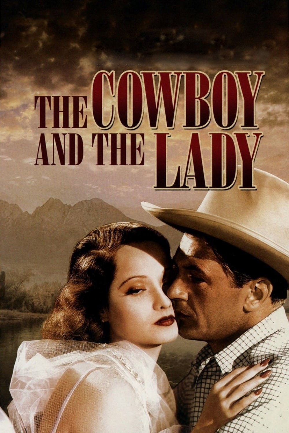The Cowboy and the Lady movie poster print