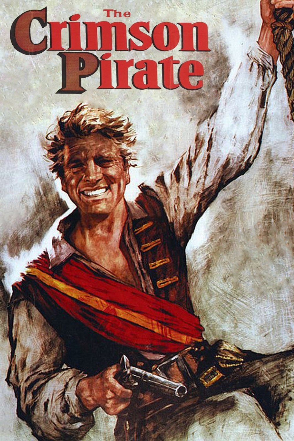 The Crimson Pirate movie poster print
