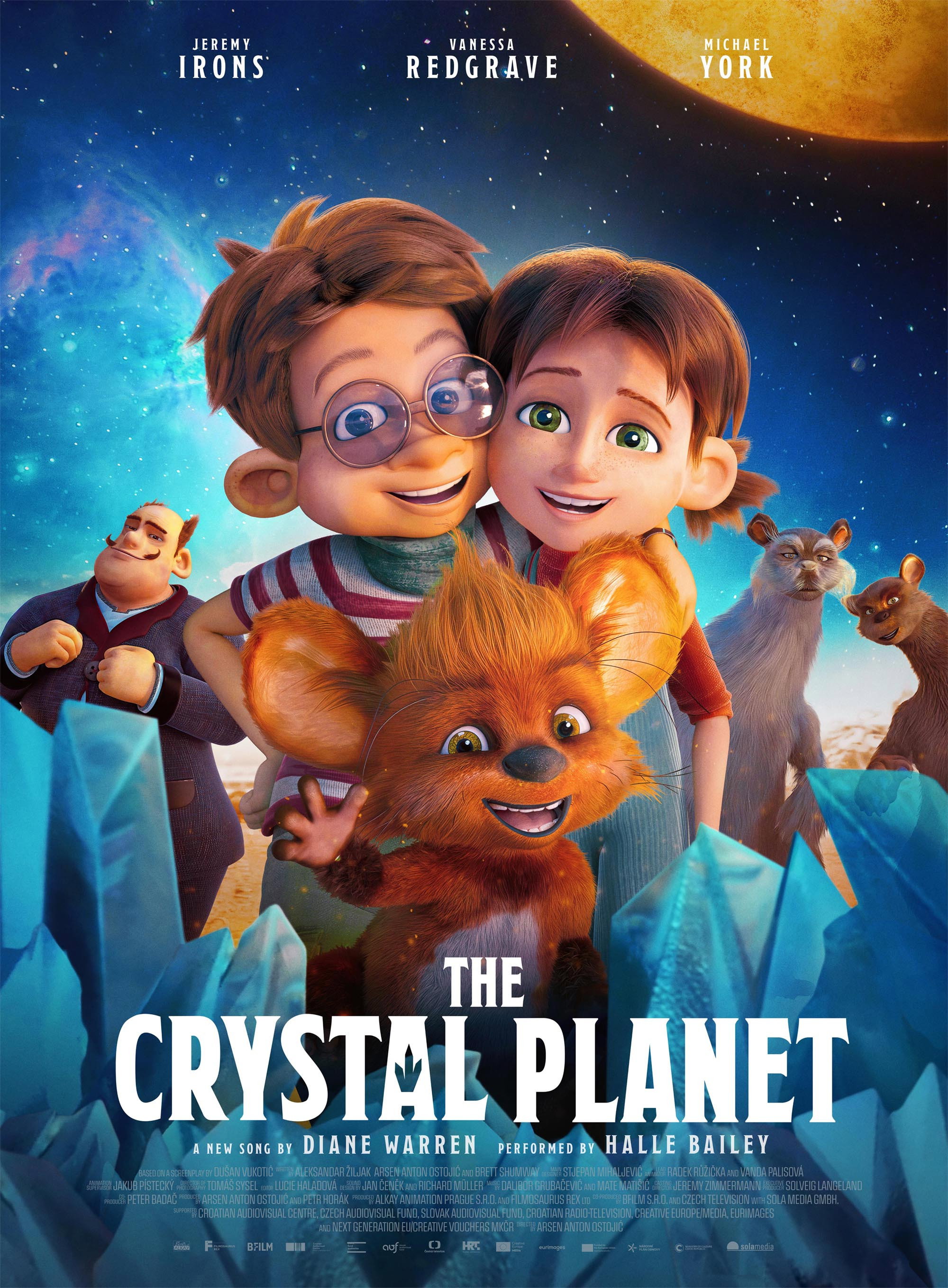 The Crystal Planet movie poster print
