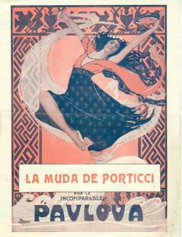The Dumb Girl of Portici movie poster print