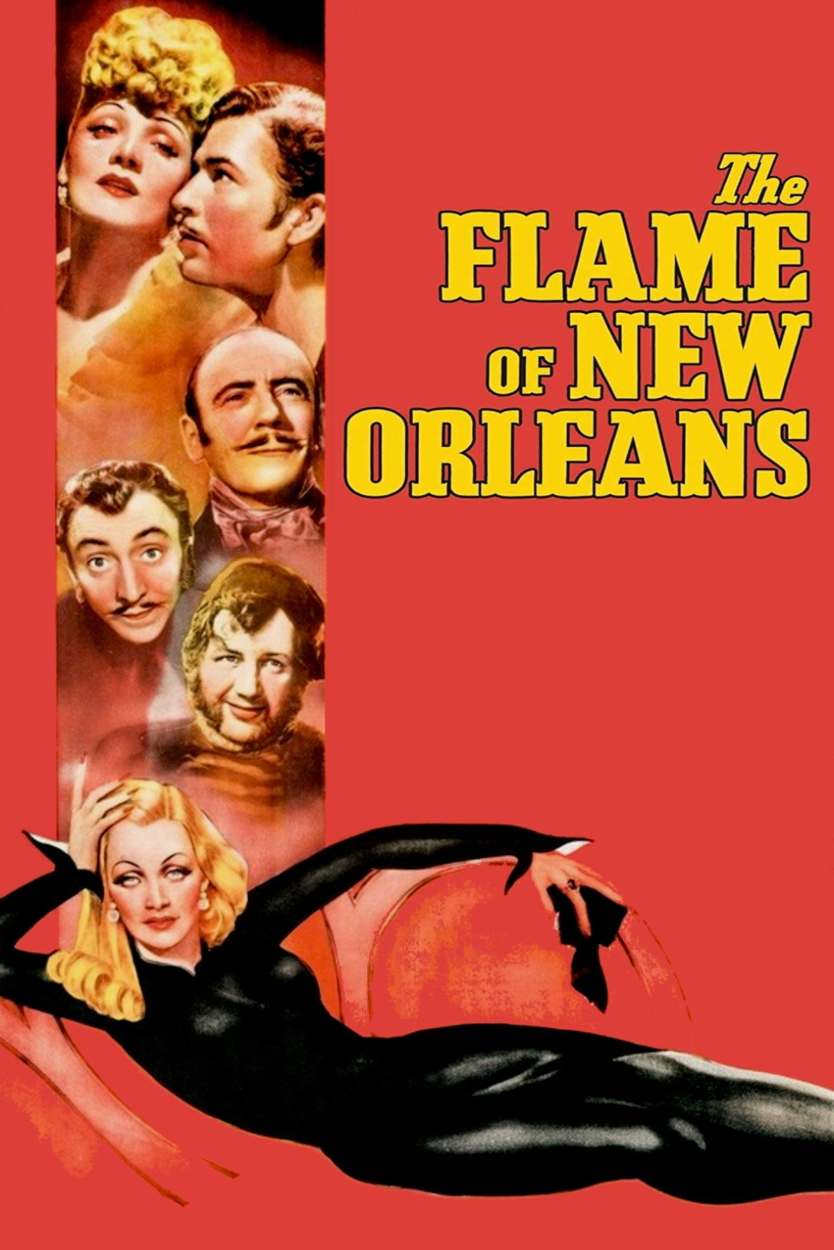 The Flame of New Orleans movie poster print