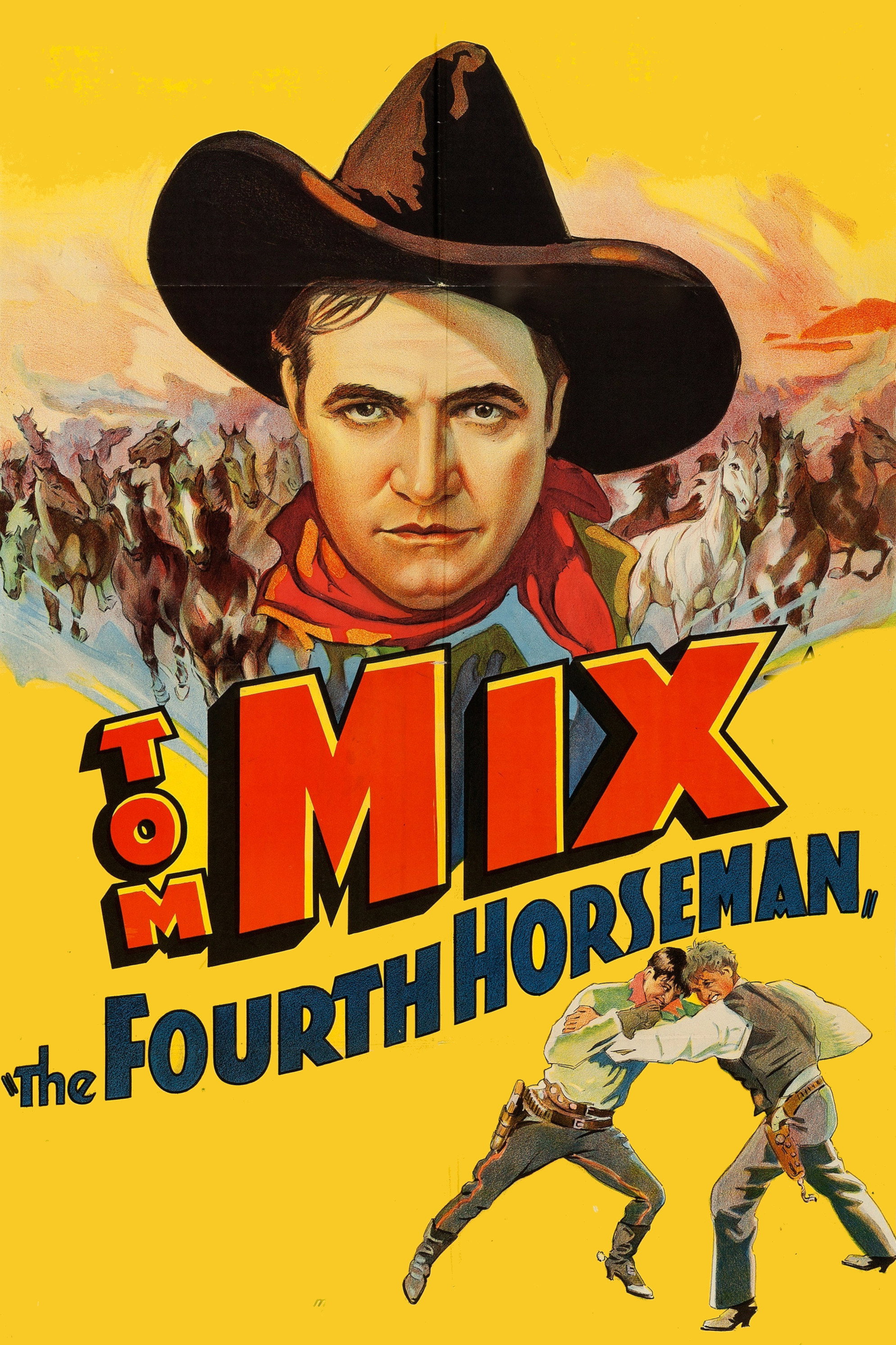The Fourth Horseman movie poster print