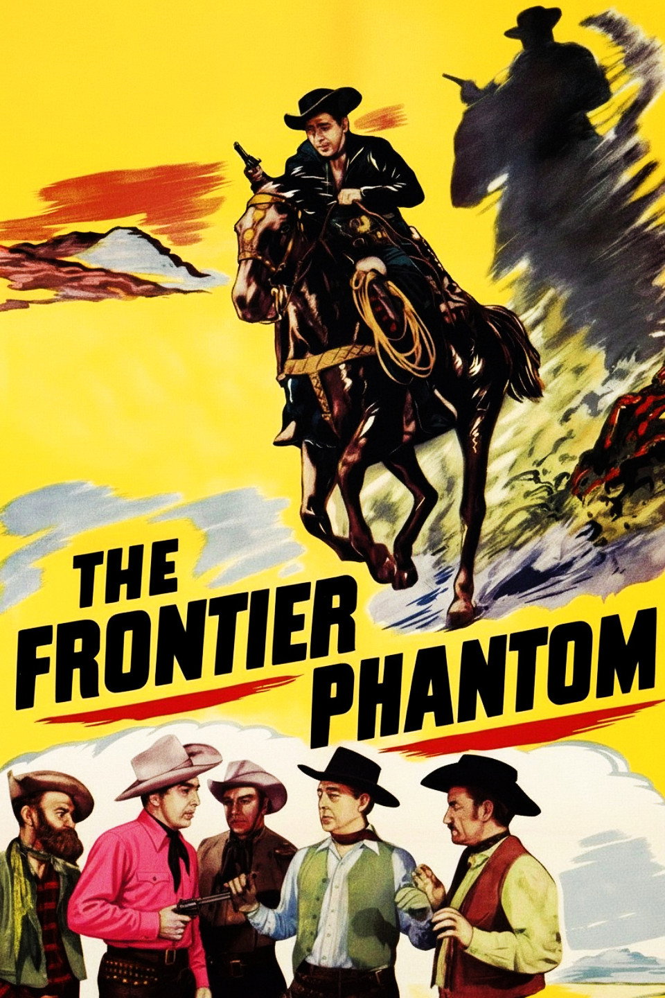 The Frontier Phantom movie poster print