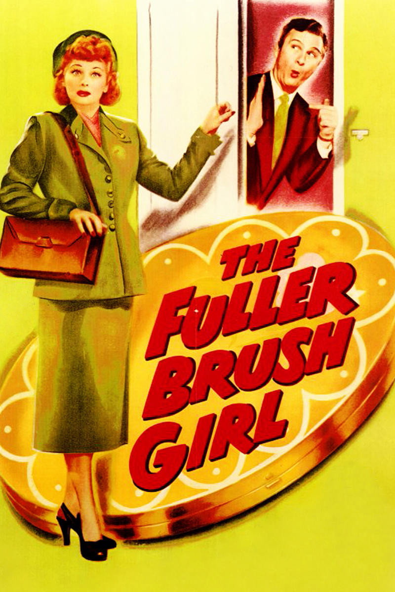 The Fuller Brush Girl movie poster print