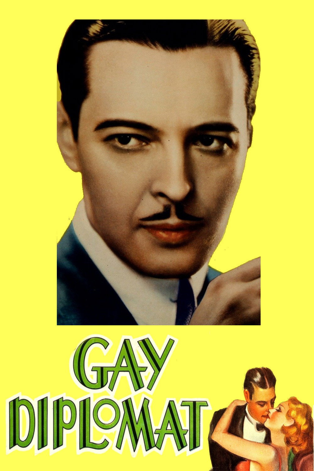The Gay Diplomat movie poster print