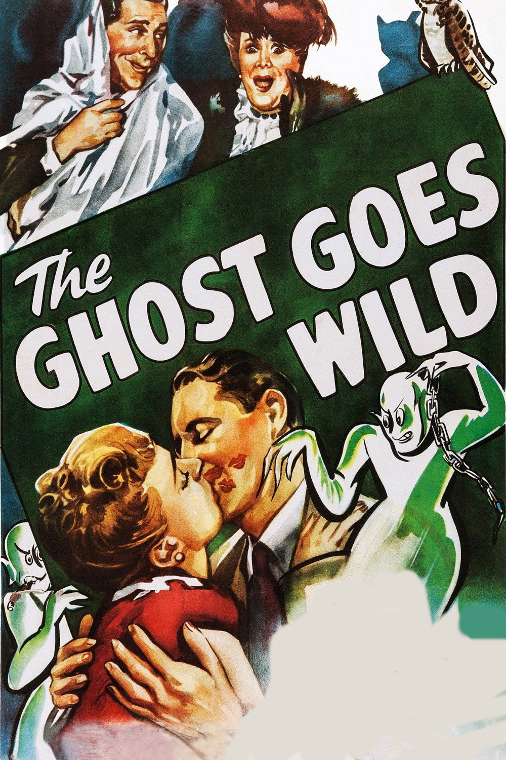 The Ghost Goes Wild movie poster print