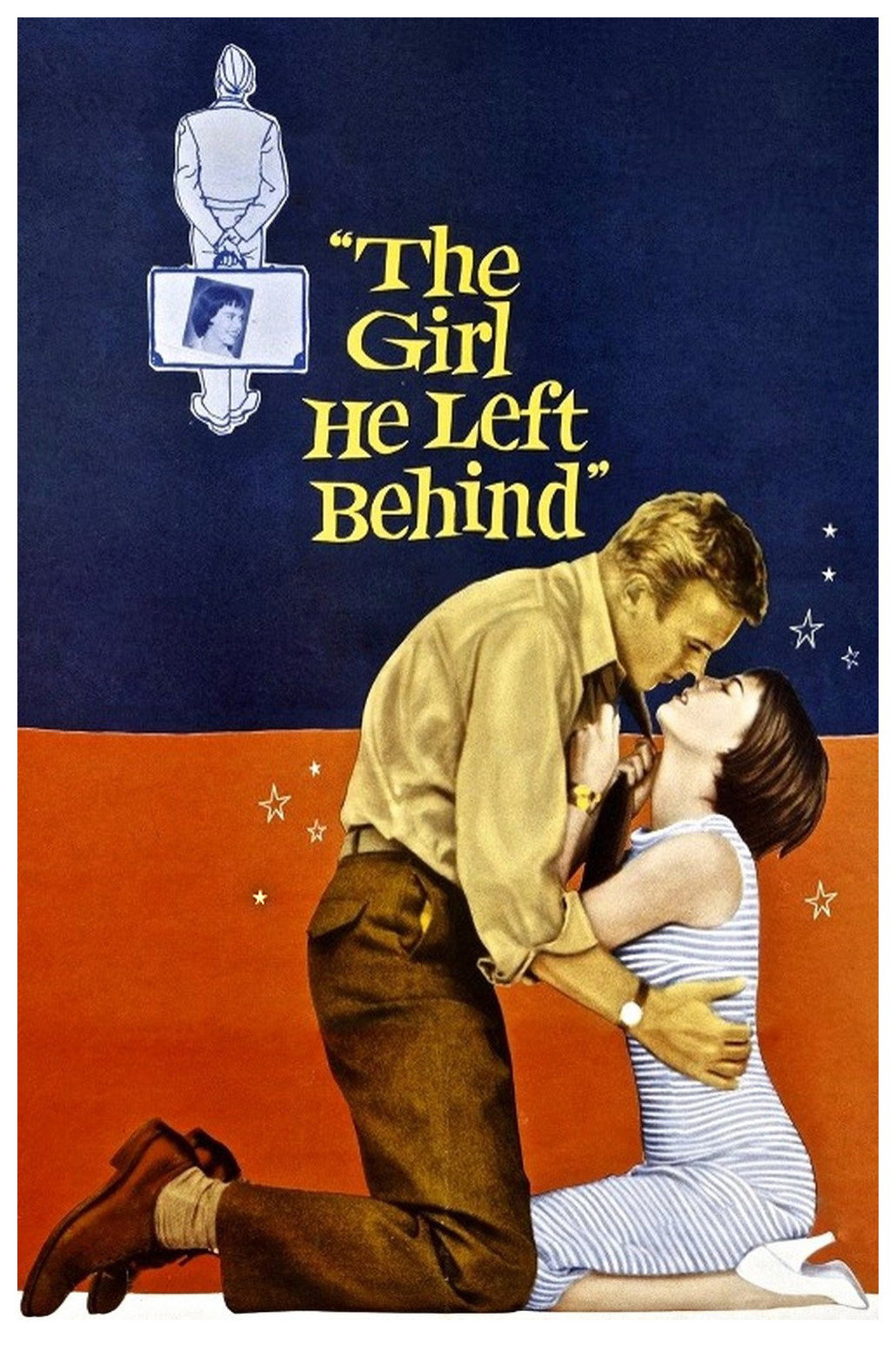 The Girl He Left Behind movie poster print