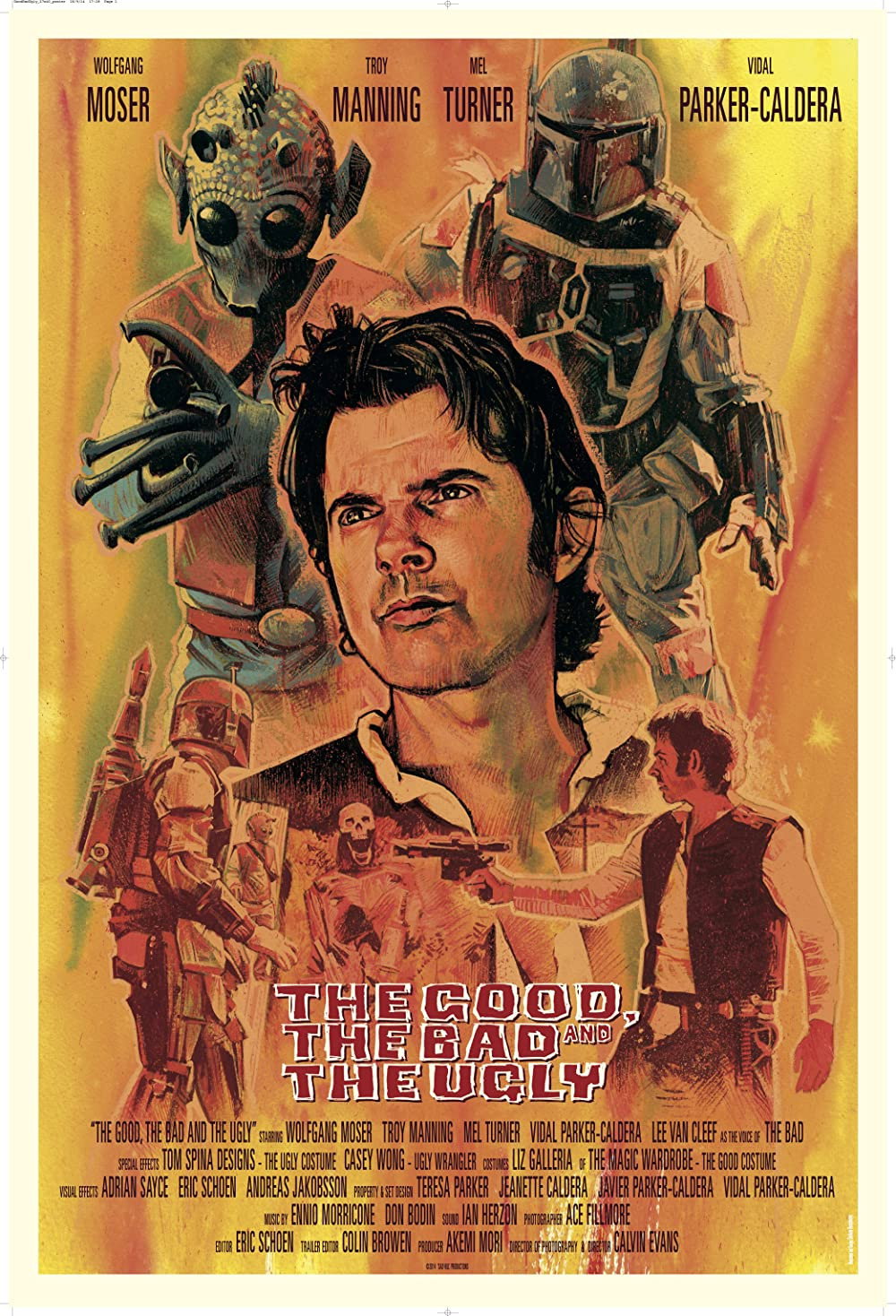 The Good, the Bad and the Ugly movie poster print