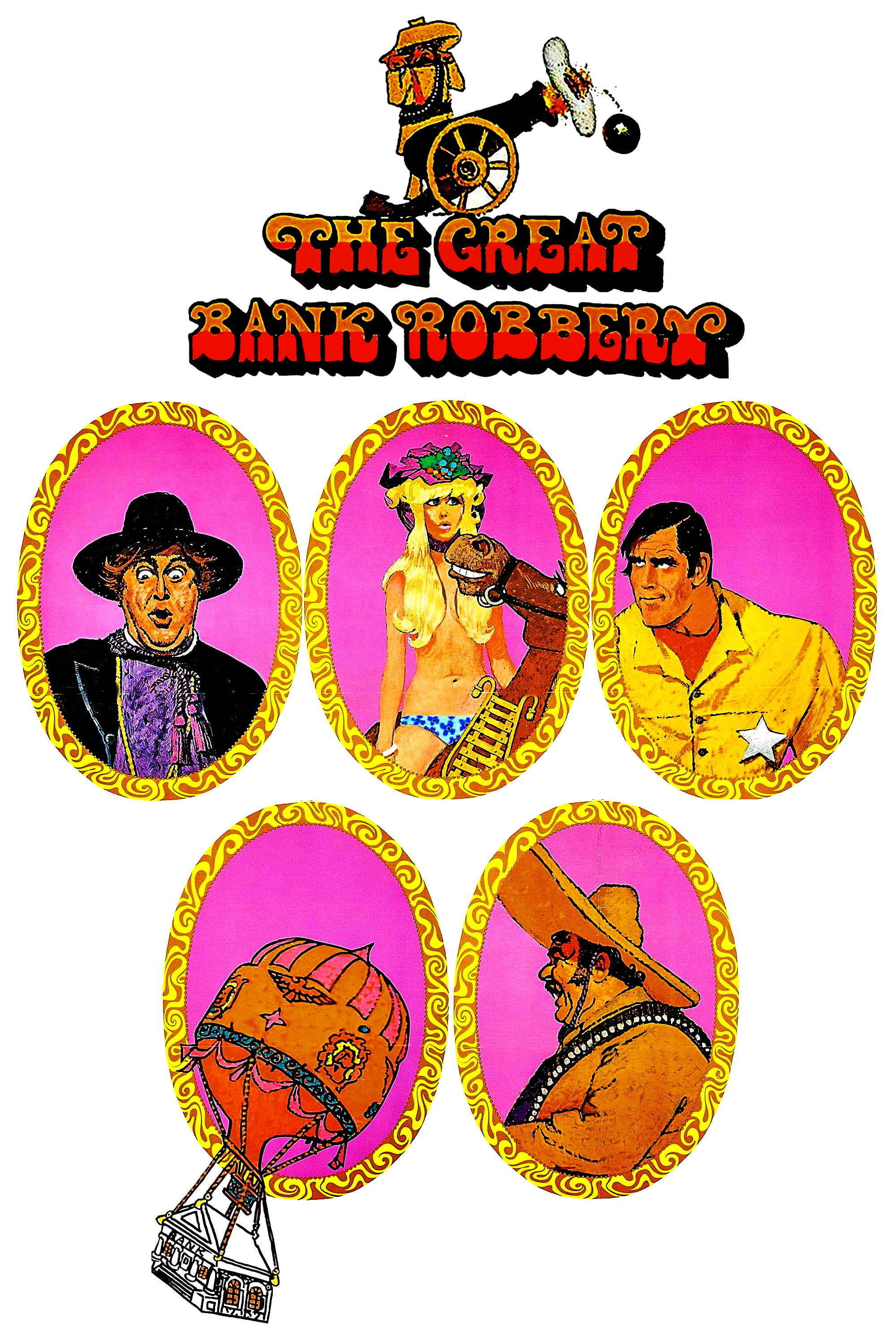The Great Bank Robbery movie poster print