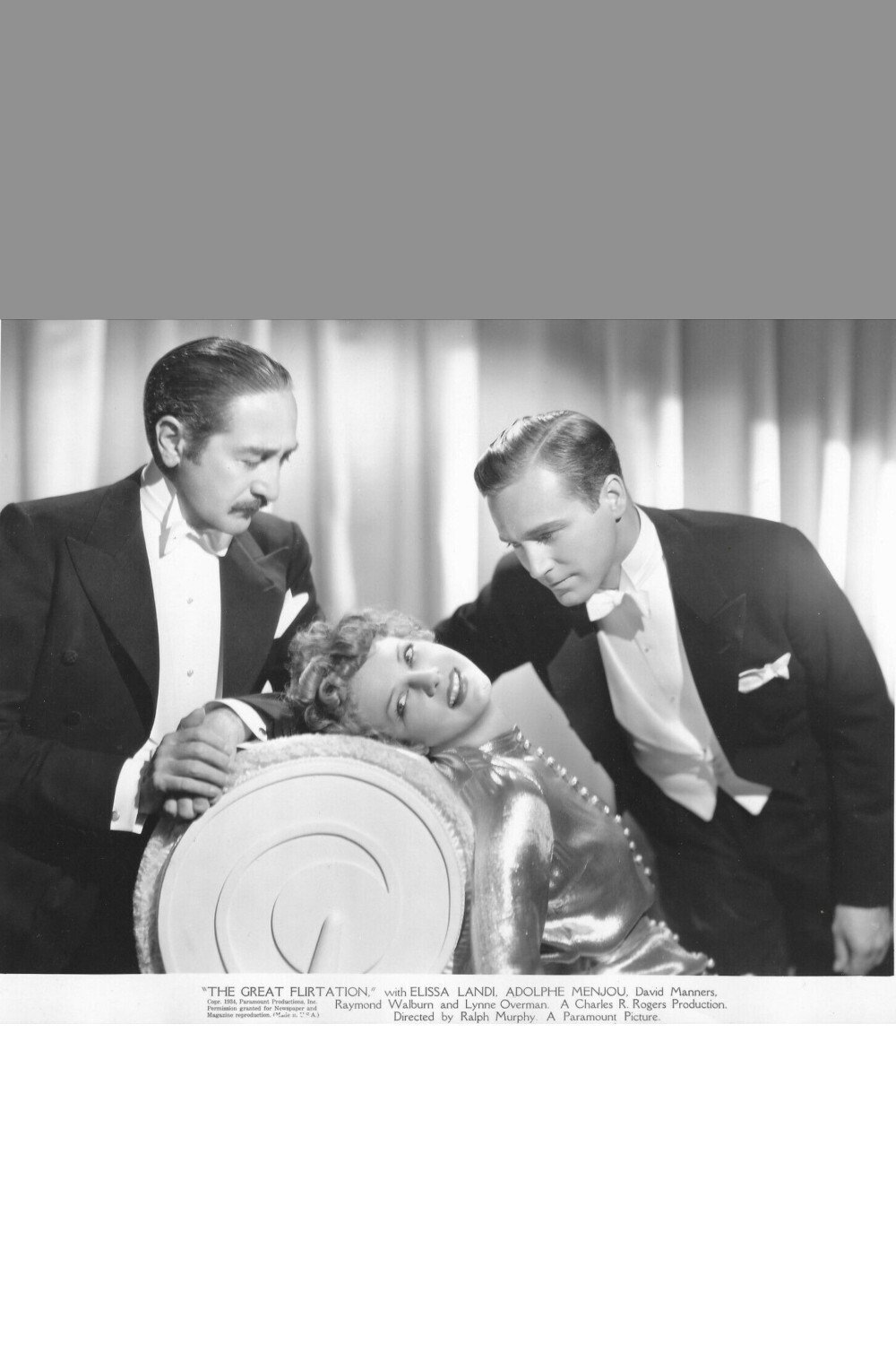 The Great Flirtation movie poster print
