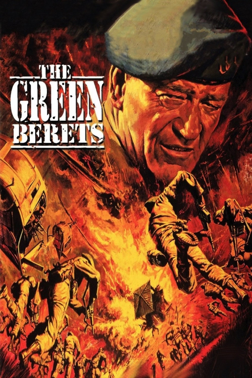 The Green Berets movie poster print