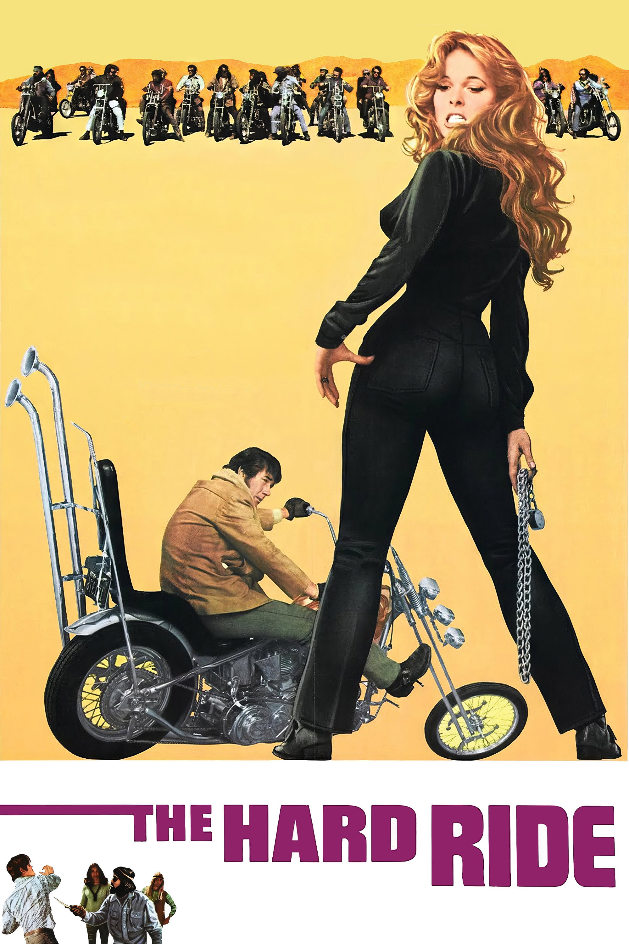 The Hard Ride movie poster print