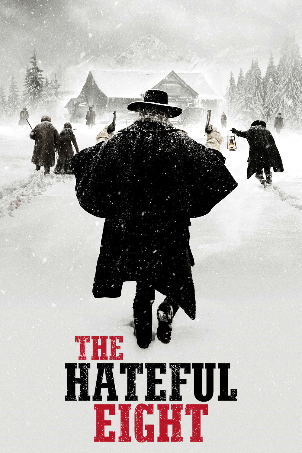 The Hateful Eight movie poster print