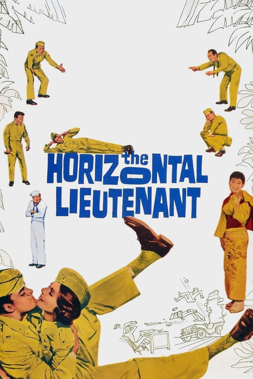 The Horizontal Lieutenant movie poster print