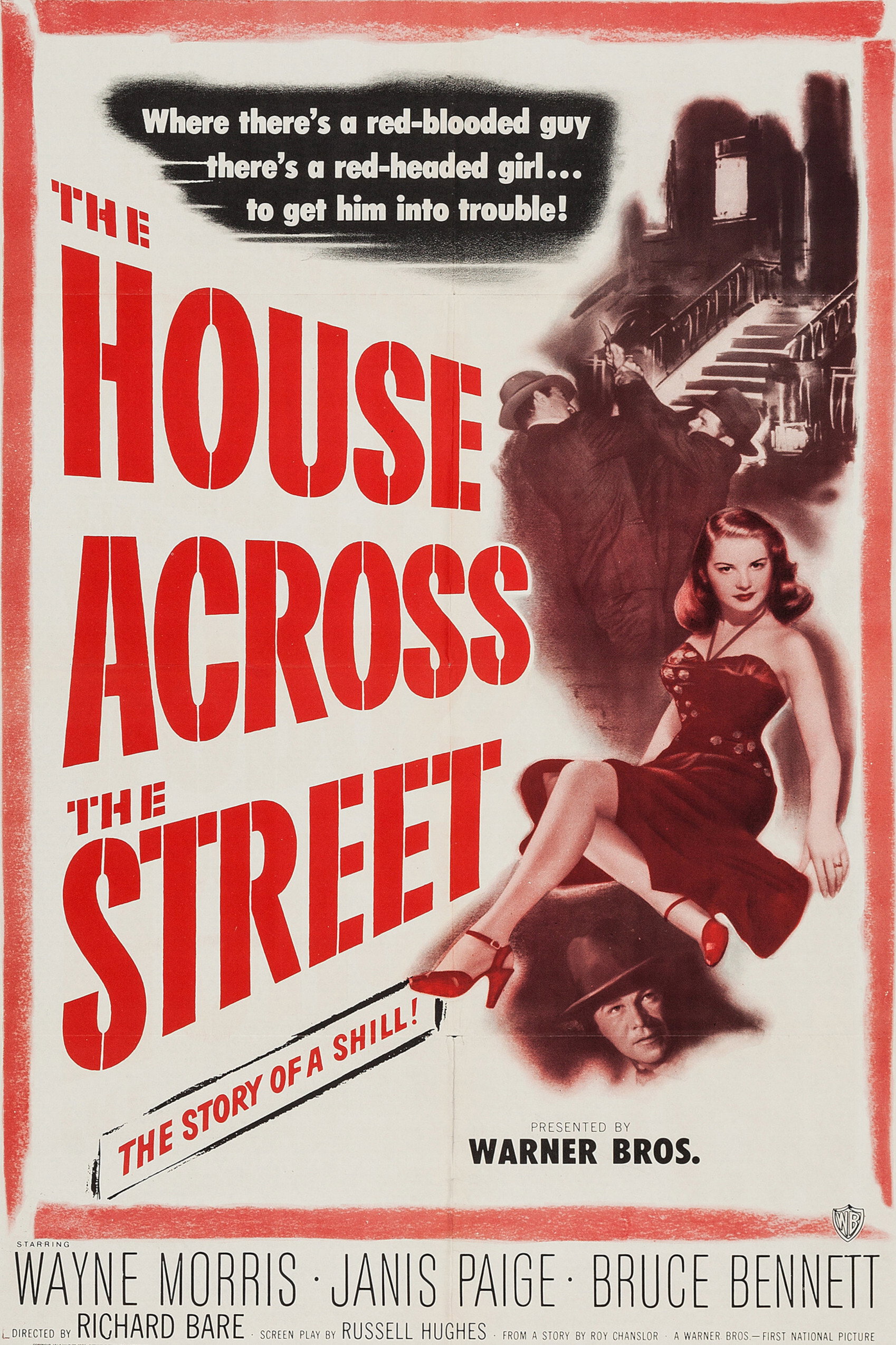 The House Across the Street movie poster print