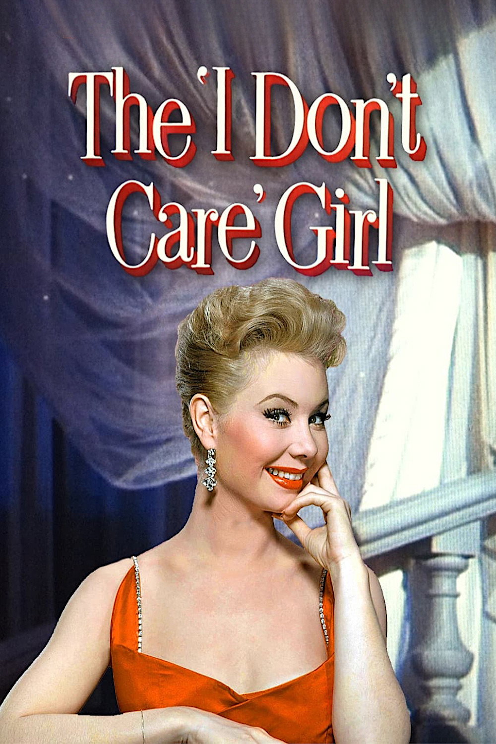 The I Don't Care Girl movie poster print