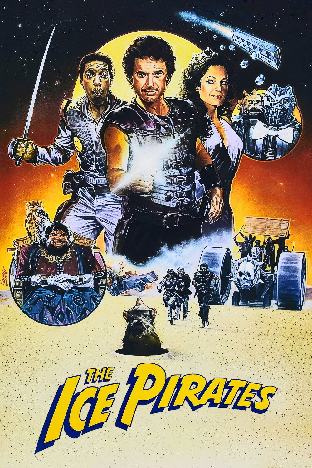 The Ice Pirates movie poster print